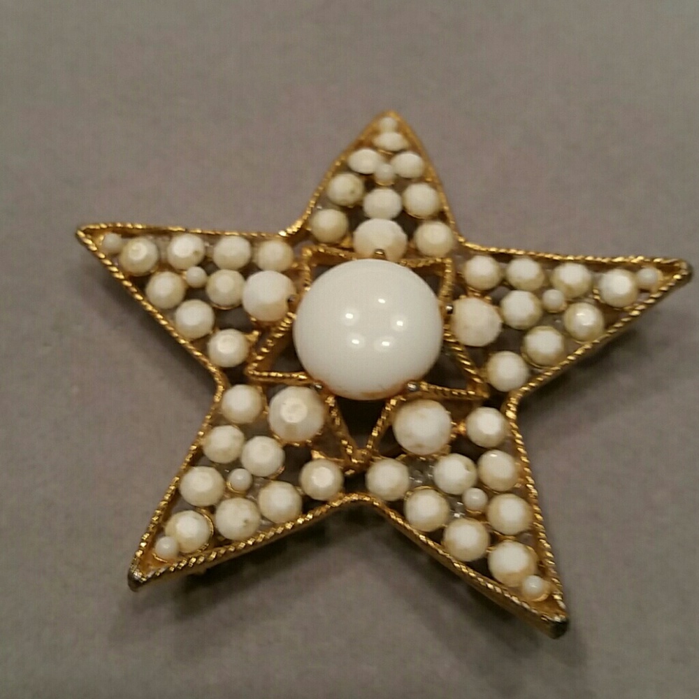 1960's BSK vtg brooch